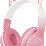 Headset bluetotoh XO BE38 Cats - កាស់ក្តោបត្រជៀកប៊្លូធូស អ៊ិចអូ BE38 រូបឆ្មា