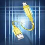 Cable Charger hoco X98 iPhone - ខ្សែសាកស៊ីលីខូន ហូកូ​ X98 Lightning