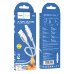 Cable Charger hoco X98 iPhone - ខ្សែសាកស៊ីលីខូន ហូកូ​ X98 Lightning