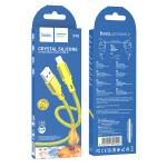Cable Charger hoco X98 iPhone - ខ្សែសាកស៊ីលីខូន ហូកូ​ X98 Lightning