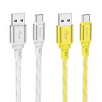 Cable Charger hoco X98 TypeC - ខ្សែសាកស៊ីលីខូន ហូកូ​ X98 Type-C