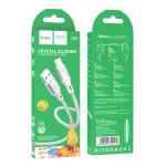 Cable Charger hoco X98 TypeC - ខ្សែសាកស៊ីលីខូន ហូកូ​ X98 Type-C