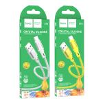 Cable Charger hoco X98 TypeC - ខ្សែសាកស៊ីលីខូន ហូកូ​ X98 Type-C