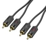 Cable RCA  to RCA hoco UPA29 1.5m - ខ្សែបំលែង RCA ទៅ RCA ហូកូ UPA29 1.5ម