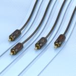 Cable RCA  to RCA hoco UPA29 1.5m - ខ្សែបំលែង RCA ទៅ RCA ហូកូ UPA29 1.5ម