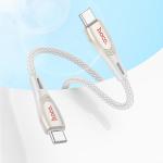 Cable Charger hoco U133 PD27W/60W TypeC to TypeC 1.2m - ខ្សែសាក ហូកូ​ U133 PD27W/60W Type-C to Type-C ប្រវែង1.2m