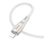 Cable Charger hoco U133 Lightning 1.2m - ខ្សែសាក ហូកូ​ U133 iPhone ប្រវែង1.2m