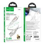 Cable Charger hoco U133 Lightning 1.2m - ខ្សែសាក ហូកូ​ U133 iPhone ប្រវែង1.2m
