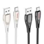 Cable Charger hoco U133 Type-C 1.2m - ខ្សែសាក ហូកូ​ U133 TypeC ប្រវែង1.2m