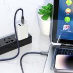 Cable Charger hoco U134 PD27W/60W TypeC to TypeC 1.2m - ខ្សែសាក ហូកូ​ U134 PD27W/60W Type-C to Type-C ប្រវែង1.2m