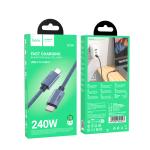 Cable Charger hoco U134 PD27W/60W TypeC to TypeC 1.2m - ខ្សែសាក ហូកូ​ U134 PD27W/60W Type-C to Type-C ប្រវែង1.2m