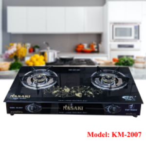 Gas stove big KM-2007 - ចង្ក្រានហ្គាសប្រើធុង ក្បាល2 ​ 2007