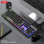 Keyboard Gaming light XO KB-04 RGB - ក្តាចុចហ្គែម XO KB-04 ភ្លើងចំរុះព័ណ
