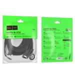 Converter Cable VGA to HDMI hoco US12(L=1M) - ខ្សែបំឡែង VGA to HDMI hoco US12​ ប្រវែង 1ម៉ែត