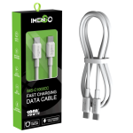 Cable Charger TypeC to TypeC IMENSO IMS-C1003CC - ខ្សែសាកជ័រ Type-C to Type-C IMENSO IMS-C1003CC