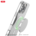 Case Clear TPU magnetic XO K13B iPhone 16 Pro Max - ស្រោមជ័រថ្លា មេដែកឆក់ XO K13B iPhone 16 Pro Max