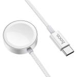Charger Wireless iWatch+Samsung hoco CW59 - ឆ្នាំងសាកអត់ប្រើខ្សែ Apple+Samsung ហូកូ CW59
