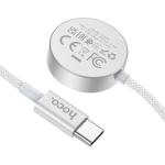 Charger Wireless iWatch+Samsung hoco CW59 - ឆ្នាំងសាកអត់ប្រើខ្សែ Apple+Samsung ហូកូ CW59