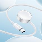 Charger Wireless iWatch+Samsung hoco CW59 - ឆ្នាំងសាកអត់ប្រើខ្សែ Apple+Samsung ហូកូ CW59