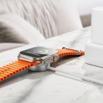 Charger Wireless iWatch+Samsung hoco CW59 - ឆ្នាំងសាកអត់ប្រើខ្សែ Apple+Samsung ហូកូ CW59