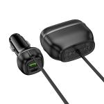 Power Car Charger 2cigarette Z59 (PD30W+QC3.0) - ឆ្នាំងសាកក្នុងឡាន រុន 2 និង រុនសាកថ្ម Z59 PD30W+QC3.0