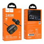 Power Car Charger 2cigarette Z59 (PD30W+QC3.0) - ឆ្នាំងសាកក្នុងឡាន រុន 2 និង រុនសាកថ្ម Z59 PD30W+QC3.0
