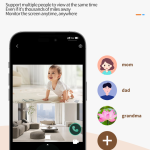 Camera Desk Wifi 360° Dual 2/4MP XO CR07 - កាមេរ៉ាសុវត្ថិភាព វ៉ាយហ្វាយ 2កាមេរ៉ា 2/4MP XO CR07