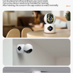 Camera Desk Wifi 360° Dual 2/4MP XO CR07 - កាមេរ៉ាសុវត្ថិភាព វ៉ាយហ្វាយ 2កាមេរ៉ា 2/4MP XO CR07
