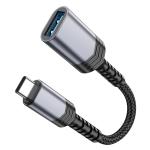 Converter TypeC to USB 3.0 hoco UA24 OGT Type-C - ឌុយបំឡែង OTG hoco UA24 Type-C ទៅ Flash