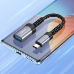 Converter TypeC to USB 3.0 hoco UA24 OGT Type-C - ឌុយបំឡែង OTG hoco UA24 Type-C ទៅ Flash