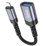 Converter Lightning to USB hoco UA24 OGT - ឌុយបំឡែង OTGhoco UA24 ឌុយអាយហ្វូនទៅ Flash