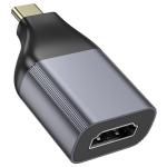 Converter hoco UA33(Type-C to HDMI) - ដុំបំបែក ហូកូ UA33(TypeC ទៅHDMI)