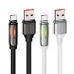 Cable Charger hoco U136 5A Type-C - ខ្សែសាកលឿន ហូកូ​ U136 5A Type-C