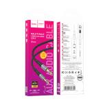 Cable 3.5mm AUX hoco UPA26 1m - ខ្សែបំលែង AUX ទៅ AUX ហូកូ UPA26 1ម