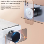 Holder Car vacuum metal magnetic A2 - ជើងចាប់ទូរសព្ទ័ លោហះឆក់ A2