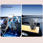 Holder Car vacuum metal magnetic A2 - ជើងចាប់ទូរសព្ទ័ លោហះឆក់ A2