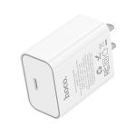 Power Charger PD/QC 20W hoco C143 Adaptor Only - ឆ្នាំងសាក ខ្វីកឆាច hoco C143 PD20W