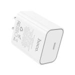 Power Charger PD/QC 20W hoco C143 Adaptor Only - ឆ្នាំងសាក ខ្វីកឆាច hoco C143 PD20W