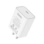 Power Charger PD/QC 20W hoco C143 Adaptor Only - ឆ្នាំងសាក ខ្វីកឆាច hoco C143 PD20W