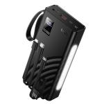 Power Bank Hoco J155 22.5W+PD20W 4-cable fully 20000mAh - ថ្មជំនួយ ហូកូ J155 22.5W+PD20W មានខ្សែ4 20000 មីលីអំពែពេញ