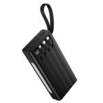 Power Bank Hoco J155 22.5W+PD20W 4-cable fully 20000mAh - ថ្មជំនួយ ហូកូ J155 22.5W+PD20W មានខ្សែ4 20000 មីលីអំពែពេញ
