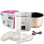 Rice cooker International deluxe 0.8L - ឆ្នាំងបាយគំរបជាប់ អគ្គិសនី 0.8 លីត្រ