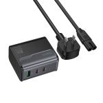 Power Charger Hoco CS76 PD70W(2C1A) (PD/QC/FCP/AFC) - ឆ្នាំងសាក​ ហូកូ CS76 PD70W(2C1A) (PD/QC/FCP/AFC)
