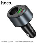Power Car Charger cigarette Z56 Friend PD35W+QC3.0 - ឆ្នាំងសាកក្នុងឡាន រុន 1 និង រុនសាកថ្ម 2 hoco Z56 PD35W+QC3.0