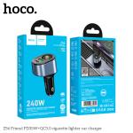 Power Car Charger cigarette Z56 Friend PD35W+QC3.0 - ឆ្នាំងសាកក្នុងឡាន រុន 1 និង រុនសាកថ្ម 2 hoco Z56 PD35W+QC3.0