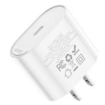 Power Charger Hoco C109 PD20W Single Port - ឆ្នាំងសាក ខ្វីកឆាច ហូកូ C109 PD20W រុន 1
