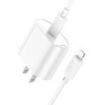 Power Charger Hoco C109 PD20W set(Type-C to iPhone) - ឆ្នាំងសាក ខ្វីកឆាច ហូកូ C109 PD20W ឈុត(TypeC to iPhone)