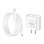 Power Charger Hoco C109 PD20W set(Type-C to iPhone) - ឆ្នាំងសាក ខ្វីកឆាច ហូកូ C109 PD20W ឈុត(TypeC to iPhone)