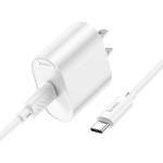 Power Charger Hoco C109 PD20W set(C to C) - ឆ្នាំងសាក ខ្វីកឆាច ហូកូ C109 PD20W ឈុត(TypeC to TypeC)