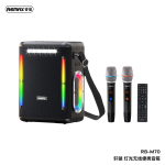 Speaker Bluetooth REMAX RB-M70 300W 2Microphone - បាស់ប្ល៊ូធូសប្រើថ្ម REMAX RB-M70 300W 2មេក្រូ
